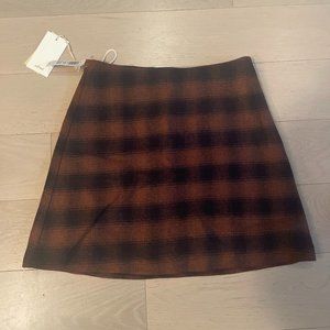 Wilfred/Aritzia Classic Mini Skirt Navy Blue BNWT